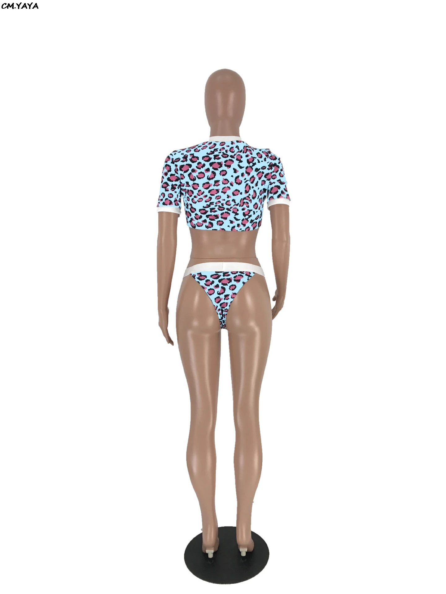 Женский летний костюм из двух предметов короткая футболка с коротким рукавом и