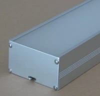 free shipping decorating led linear light housing 70x40mm aluminum led profile extrusion channel hanging led diffuser