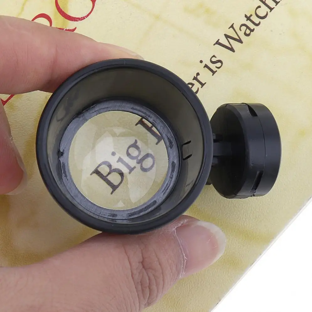 10х портативная ручная Лупа ABS + акриловые линзы со светодиодный светильник кой