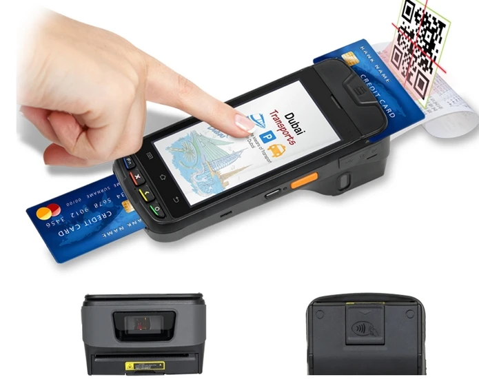 Сканер штрих кода emv кардридер NFC IC Smartcard карманный терминал pos для android|terminal pos|terminal