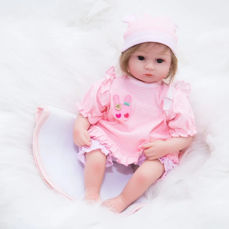 LEOOFU 45 см ткани тела подарок на новый год для малышей милый BeBe возрождается тело