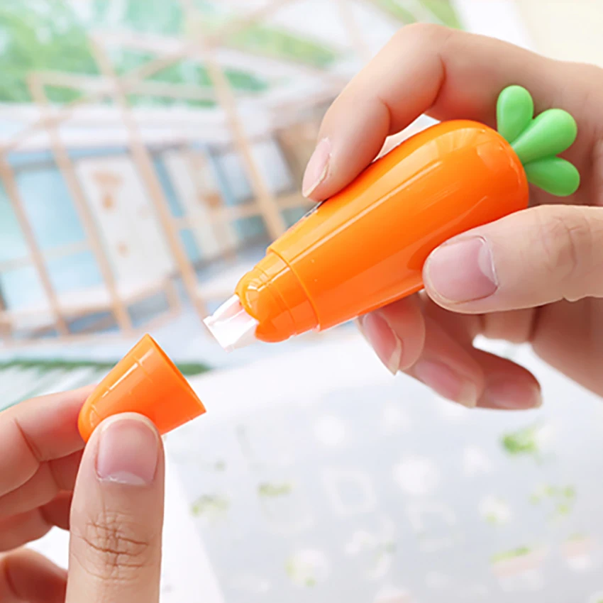 Корректирующая лента для овощей и моркови супер милые школьные офисные