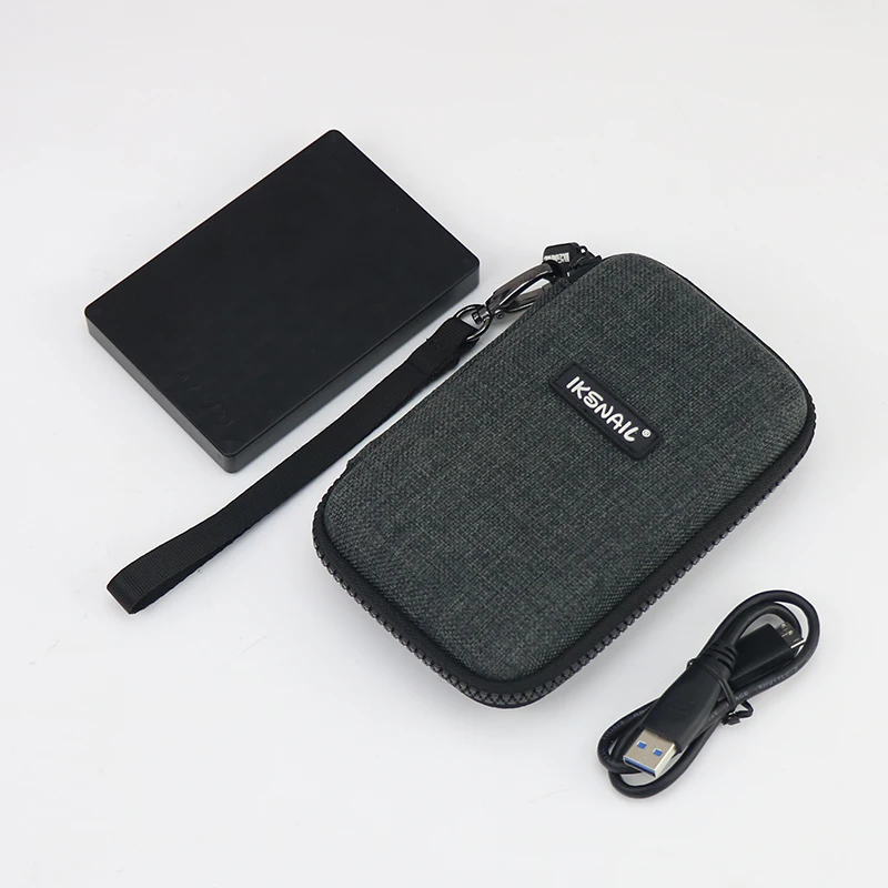 Внешний чехол Shellnail для 2 5 жестких дисков внешнего аккумулятора с USB-кабелем