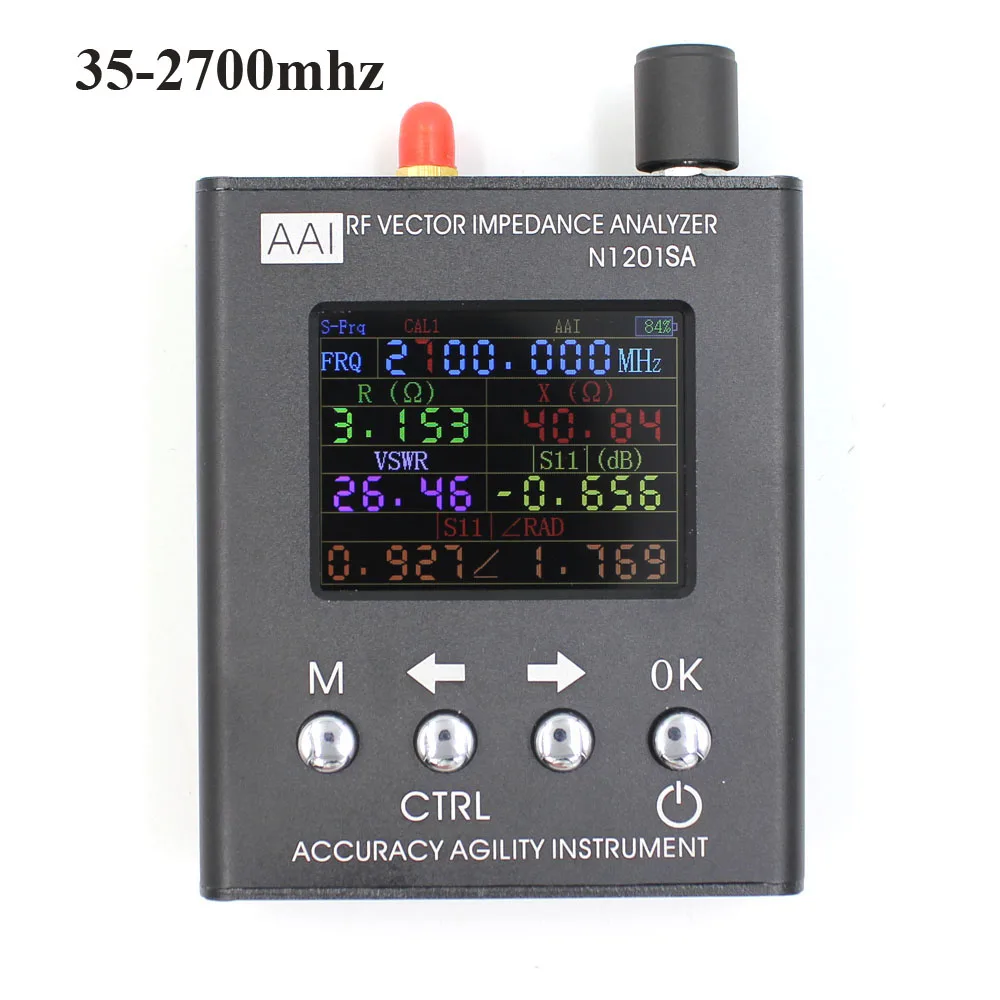 Английский verison N1201SA + UV RF векторное сопротивление ANT SWR антенна анализатор метр