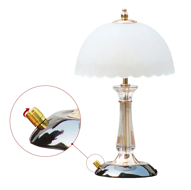 Современные минималистичные настольные лампы из матового стекла европейские