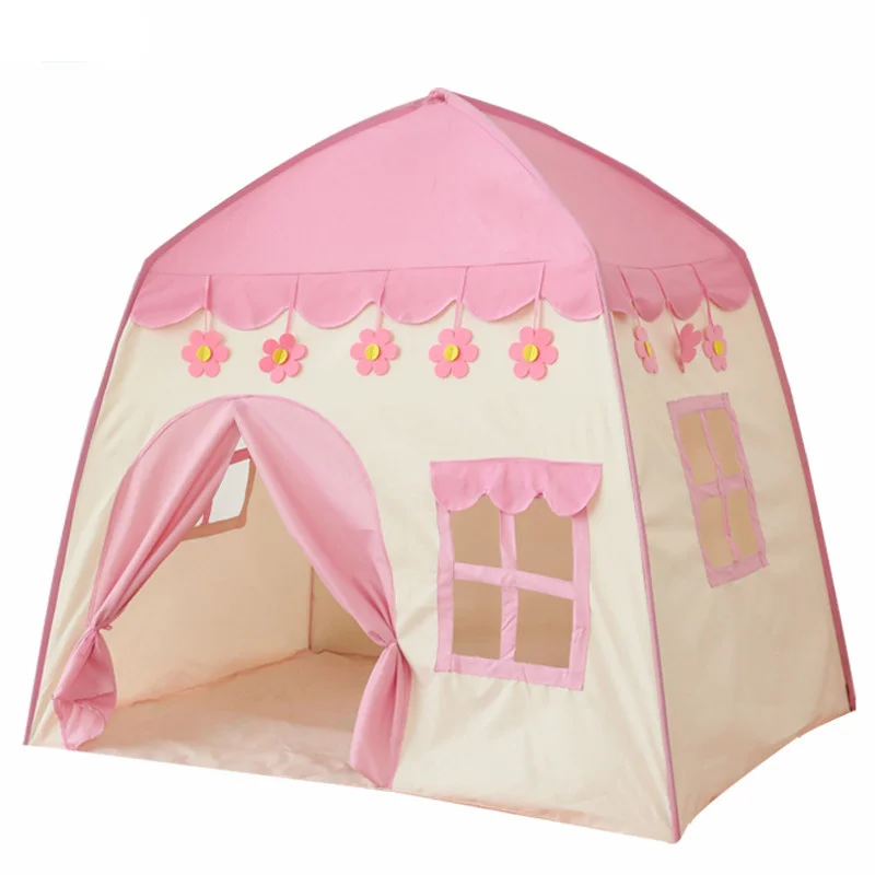 

Children's tent baby play house house toy indoor princess birthday gift girl doll house small castle