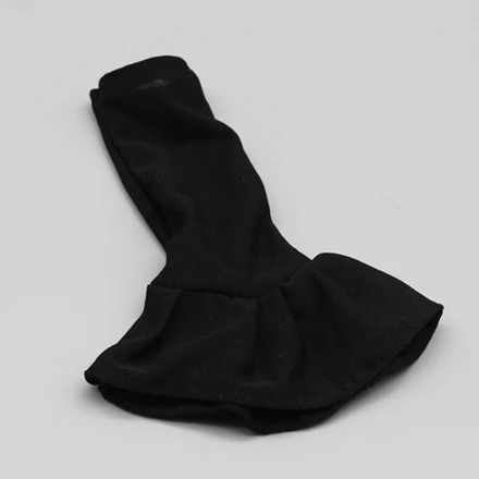 Black 1 шт., платье в полоску ручной работы, костюм для куклы Барби 1/6, Одежда для куклы, платье принцессы, аксессуары, игрушка для девочек - Цвет: Black