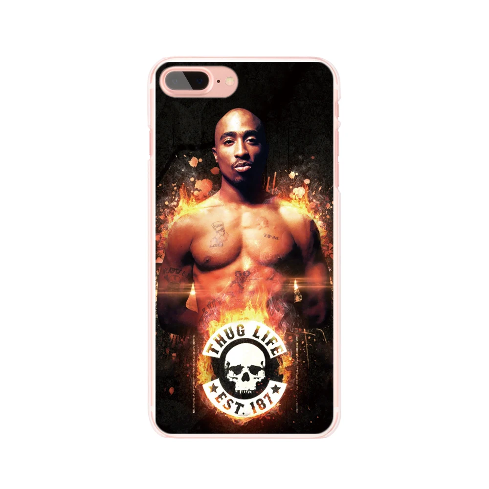 HAMEINUO 2pac Tupac и Biggie чехол для сотового телефона iphone 4 4s 5 5s SE 5c 6 6s 7 8 X plus|case for iphone|case 4case
