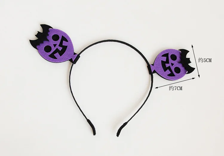 Головной ободок в форме биты со вставками воздушных шариков MIARA.L на Хэллоуин для украшения костюма и аксессуаров на вечеринку.