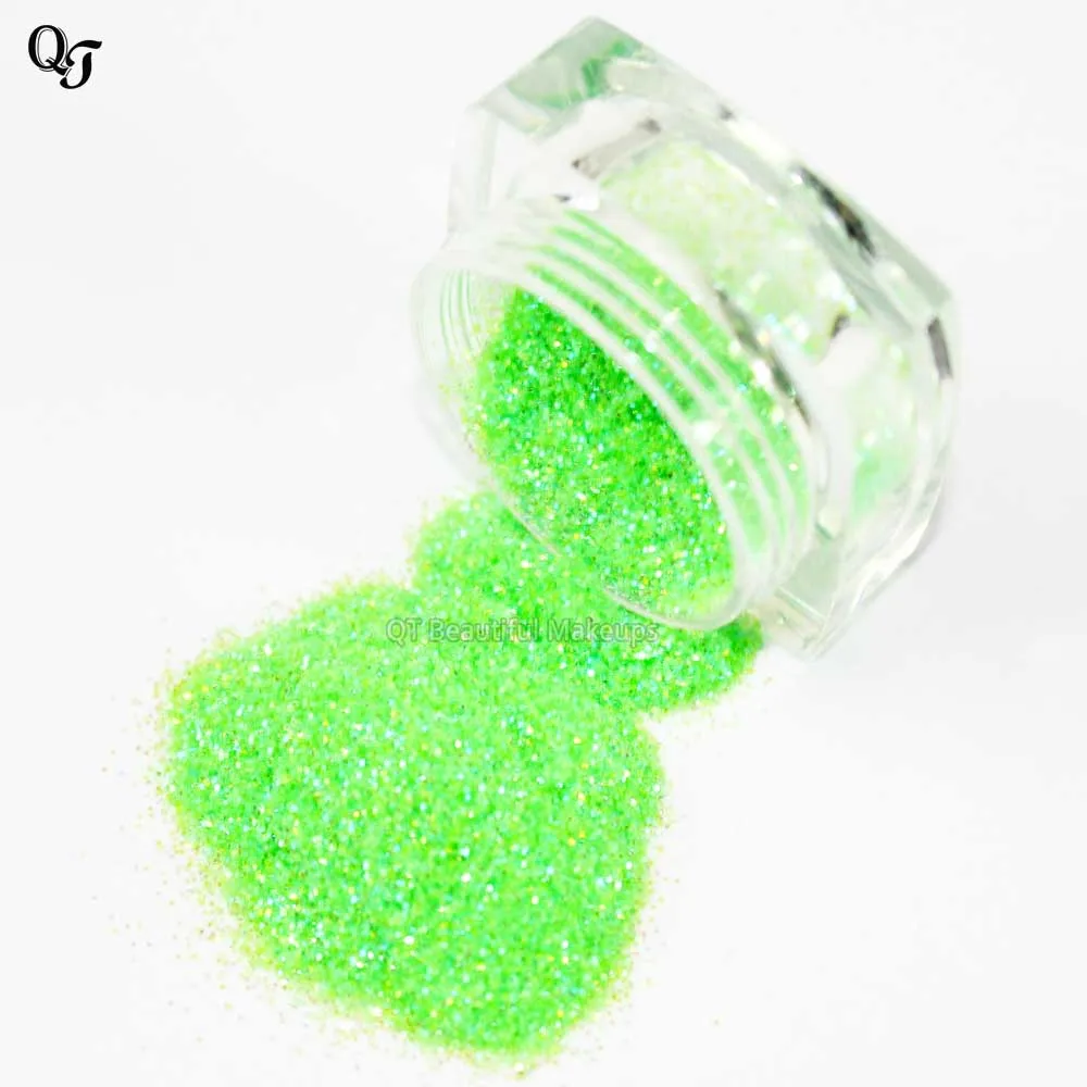 1 коробка зеленых мини тонких блесток для ногтей украшение и блеск