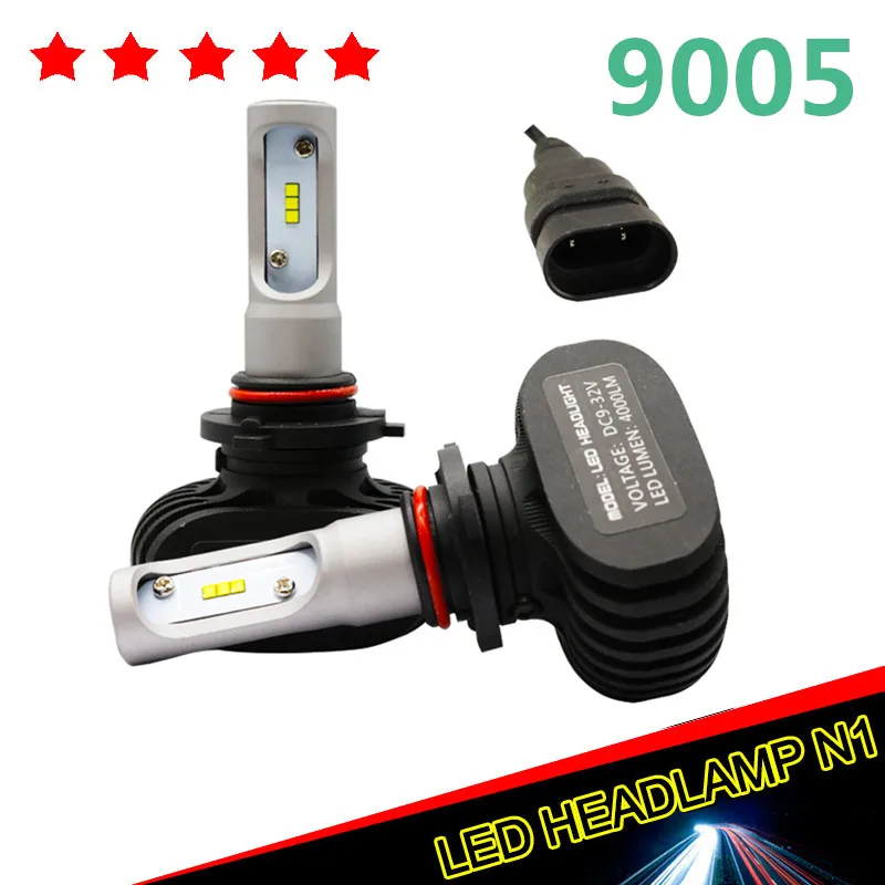 Автомобильный Стайлинг H4 светодиодный комплект автомобильных головных фонарей