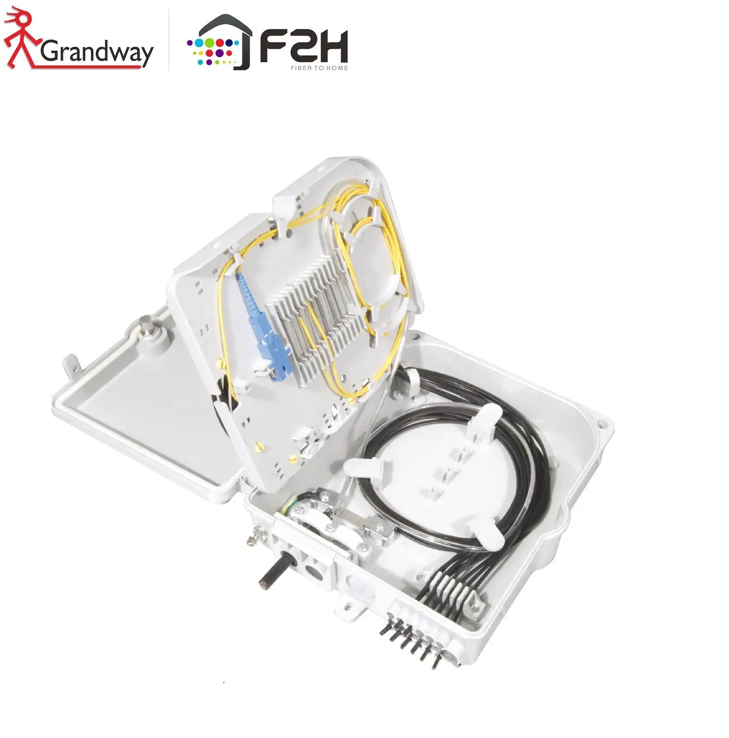 [Grandway ODN] FTTH 8 жильный внутренний и наружный волоконно оптический сплиттер Box FTB F2H