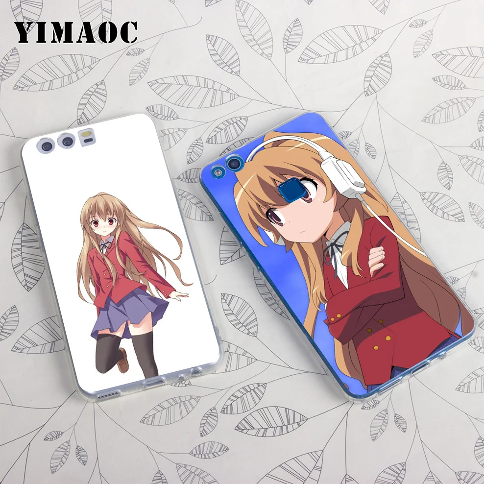 YIMAOC Toradora Anime Soft Case for Huawei Honor 10 9 8X 8C 8 7C 7X 7A Pro 6A Lite Note Nova 3i 3 2i Y6 Y7 Y9 Prime 2018 |