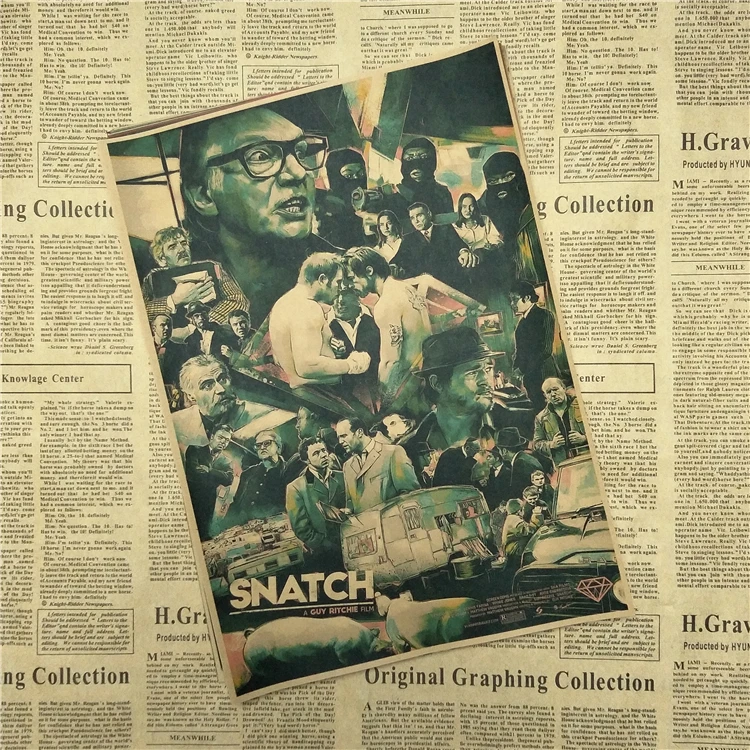 Замок в наличии с двумя бочками для курения постер из крафт бумаги классического