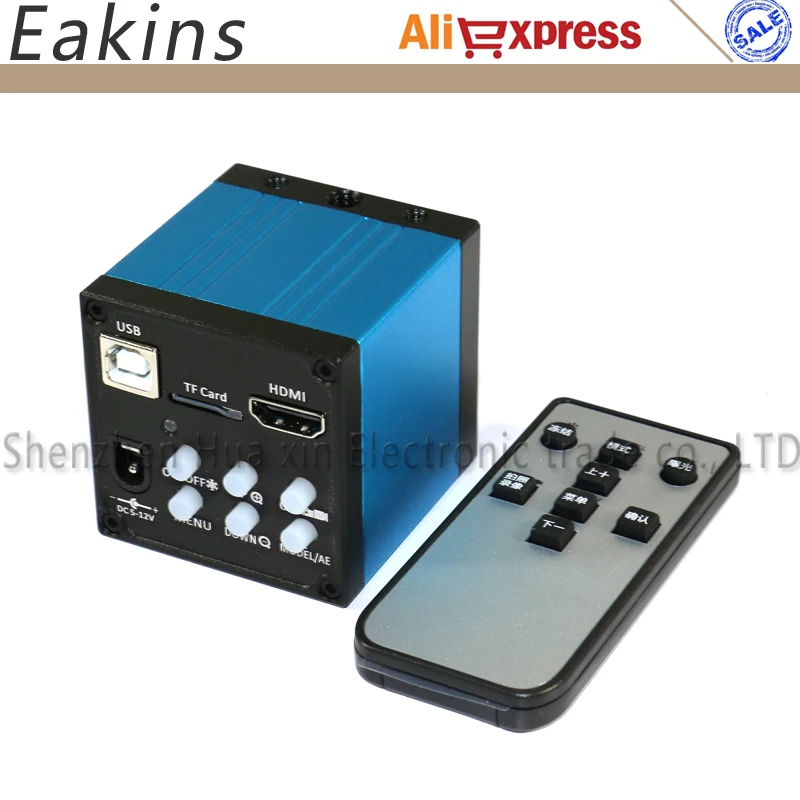 

Trinocular Stereo Microscope 3.5X-45X Continuous Zoom Magnification+14MP Industrial Microscope HDMI USB Camera+Rotating Bracket