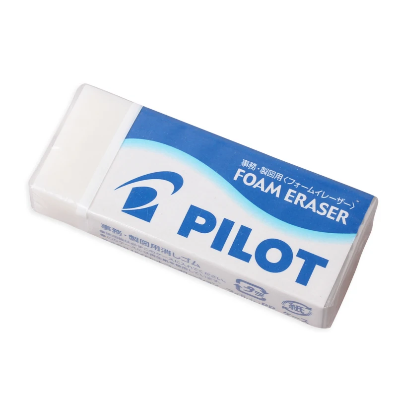Pilot Foam Eraser Color Pencil/Pencil Dust Stick Together For Exam Sketch Graphic Design[Strong Wipe Super Clean Save Time] | Канцтовары