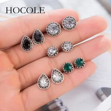HOCOLE 5 пары/компл. Brincos женские богемные серьги гвоздики в стиле
