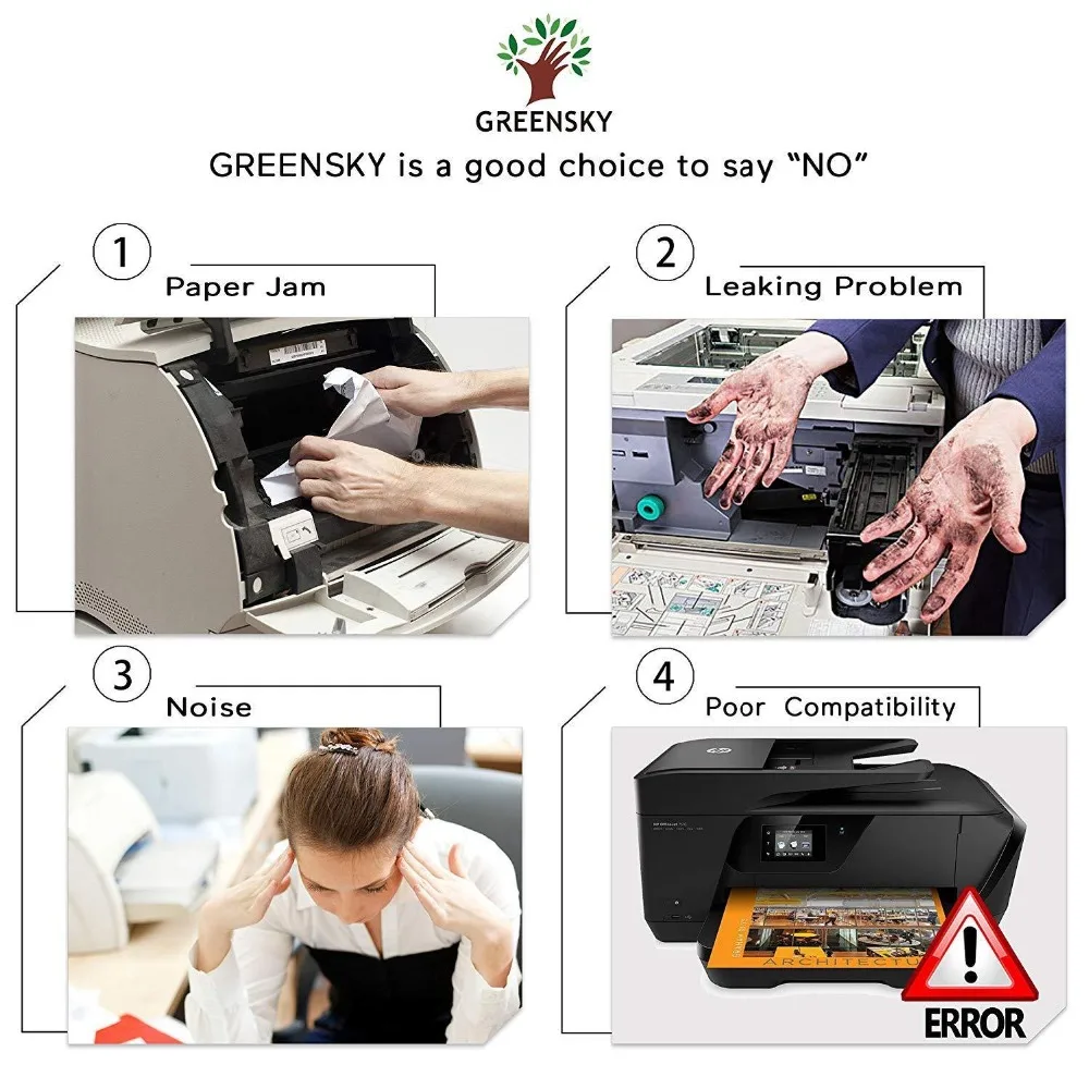 GREENSKY 5 шт./компл. CC530A CC531A CC532A CC533A 304A тонер картридж для hp Цвет LaserJet CP2025 CP2025n CP2025dn CM2320n