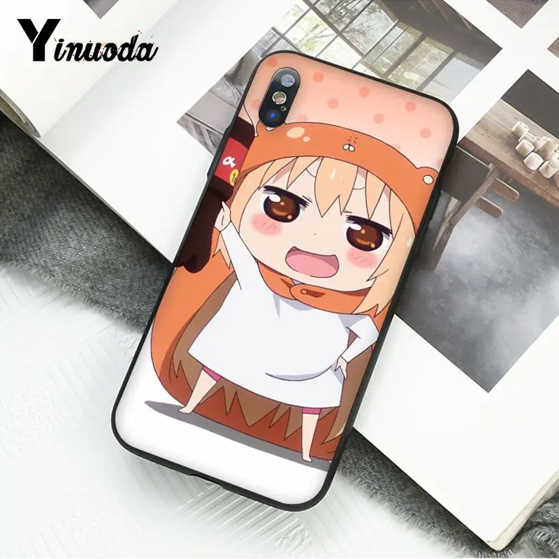 Чехол для iphone 12 11 Pro Max 6S 6plus 7 8plus X Xs MAX 5 5S XR с милым аниме Умару Чан дома | Мобильные