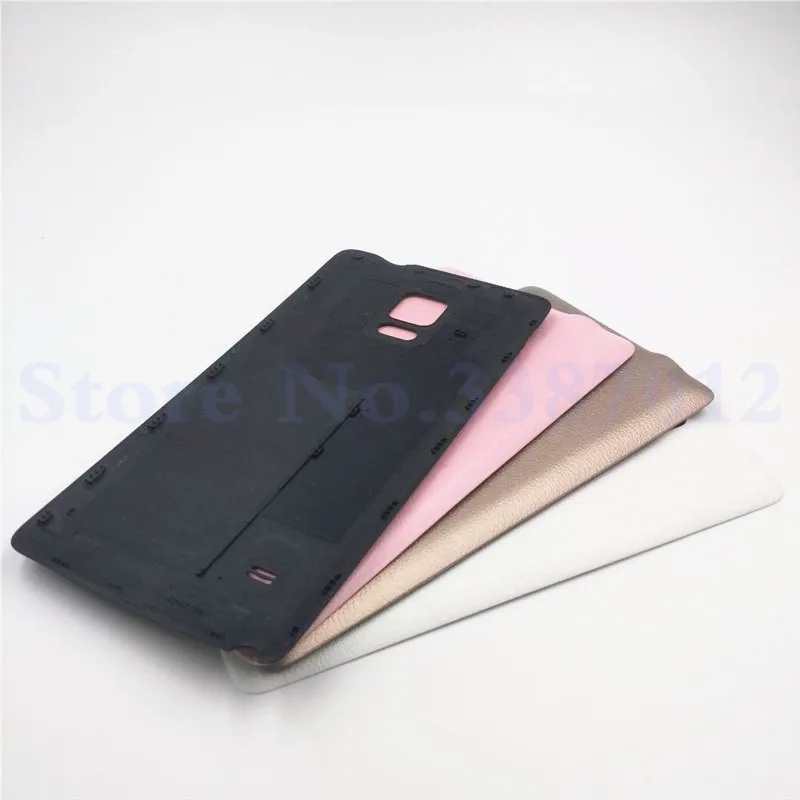 10 шт./лот сменная задняя крышка батарейного отсека для Samsung Galaxy Note 4 Note4 N910 N910F