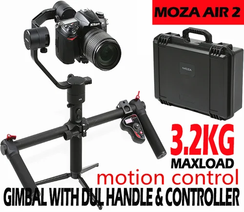 2018 MOZA Air 3 оси DSLR Gimbal двойной Ручной Стабилизатор движения управление