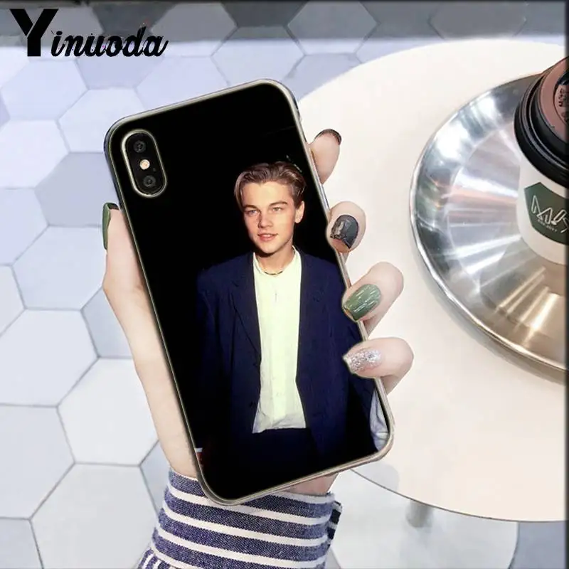 A10 Yinuoda Leonardo Di Caprio young leo чехол для телефона с узором для iPhone 6S 6plus 7plus 8 8Plus X Xs MAX 5 5S XR 11 11pro 11promax - Цвет: A10