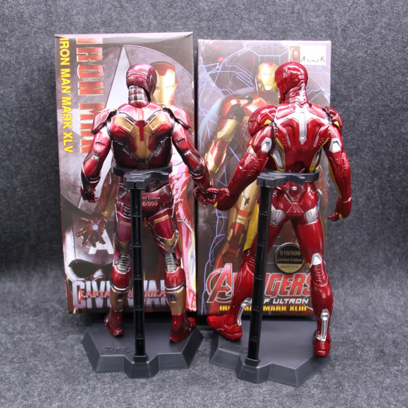 Сумасшедшие игрушки Marvel Мстители со знаком Железного человека XLV MK45 1:6 XLIII предел