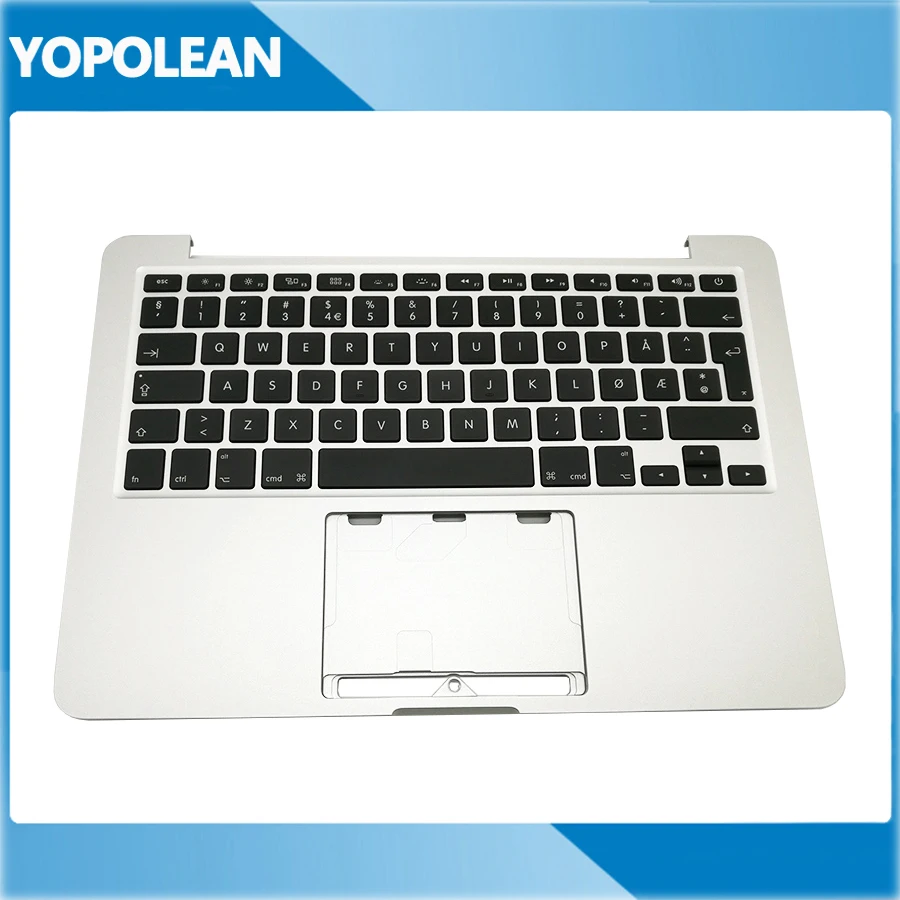 

New Top Case Palmrest For MacBook Pro Retina 13.3" A1502 With Norway Norwegian keyboard+Backlight 2013-2014 Year