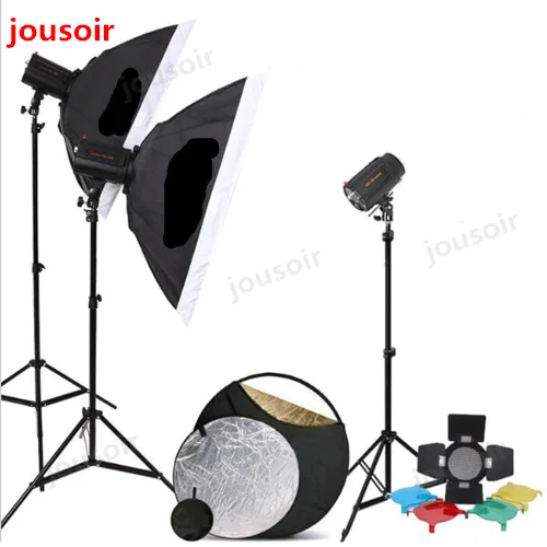 Компактная студийная стробоскопическая вспышка GODOX 3x750W E250 250W CD50 | Электроника