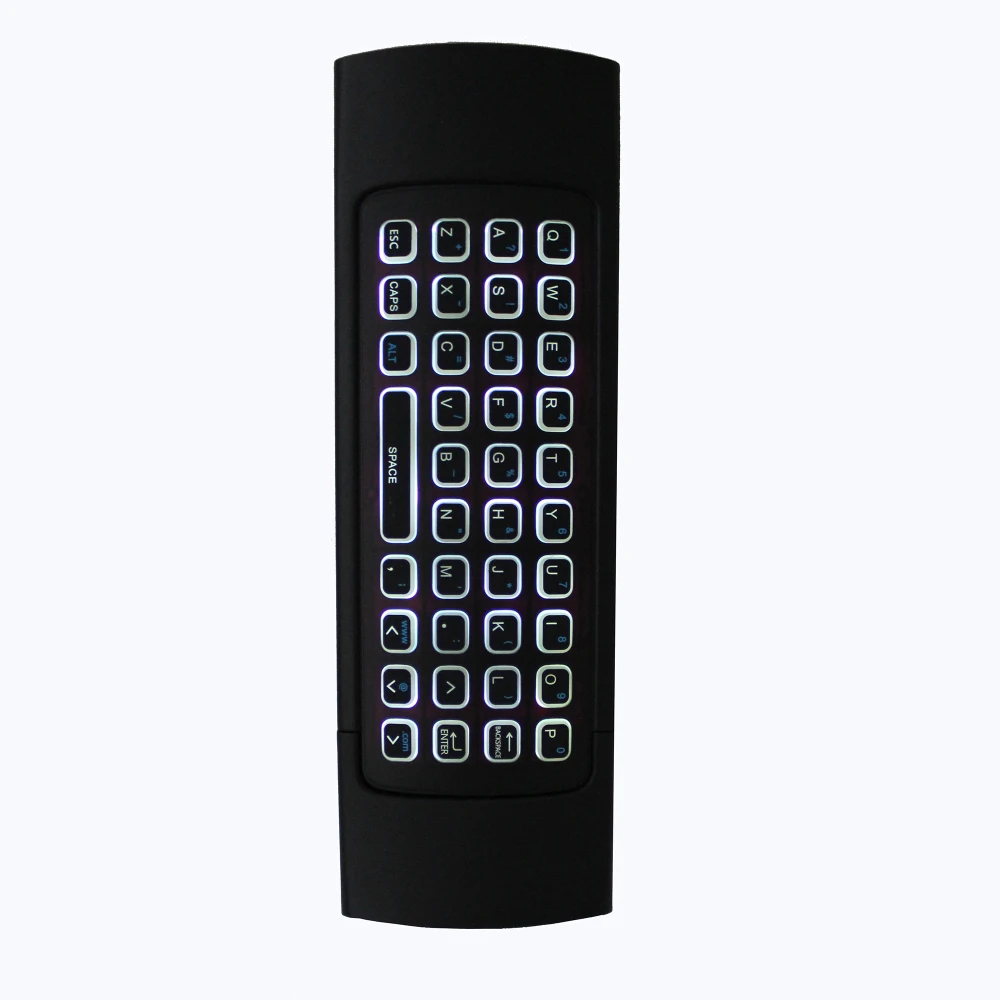 Беспроводная клавиатура Air Mouse 2 4G RF T3 с подсветкой для X96 tx3 mini A95X H96 pro Android TV Box
