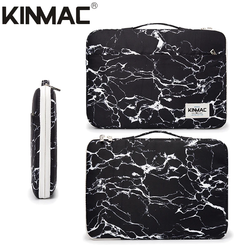 Ударопрочная брендовая сумка Kinmac для ноутбука 12 13 14 15 6 дюйма мраморный чехол MacBook