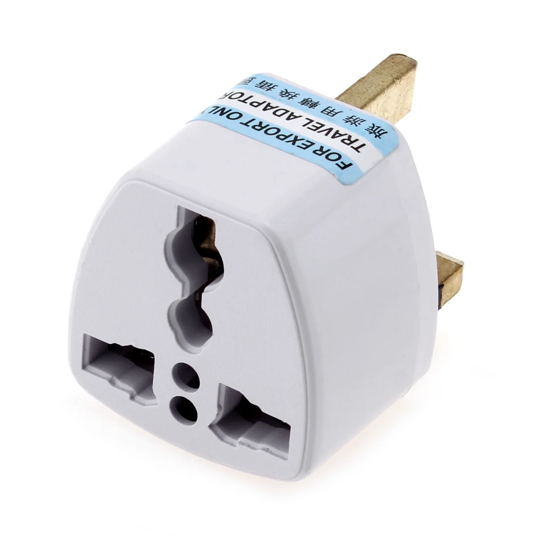 

US 2 Pin to a UK 3 Pin Plug Travel Power Adapter Wall Charger for United Kingdom