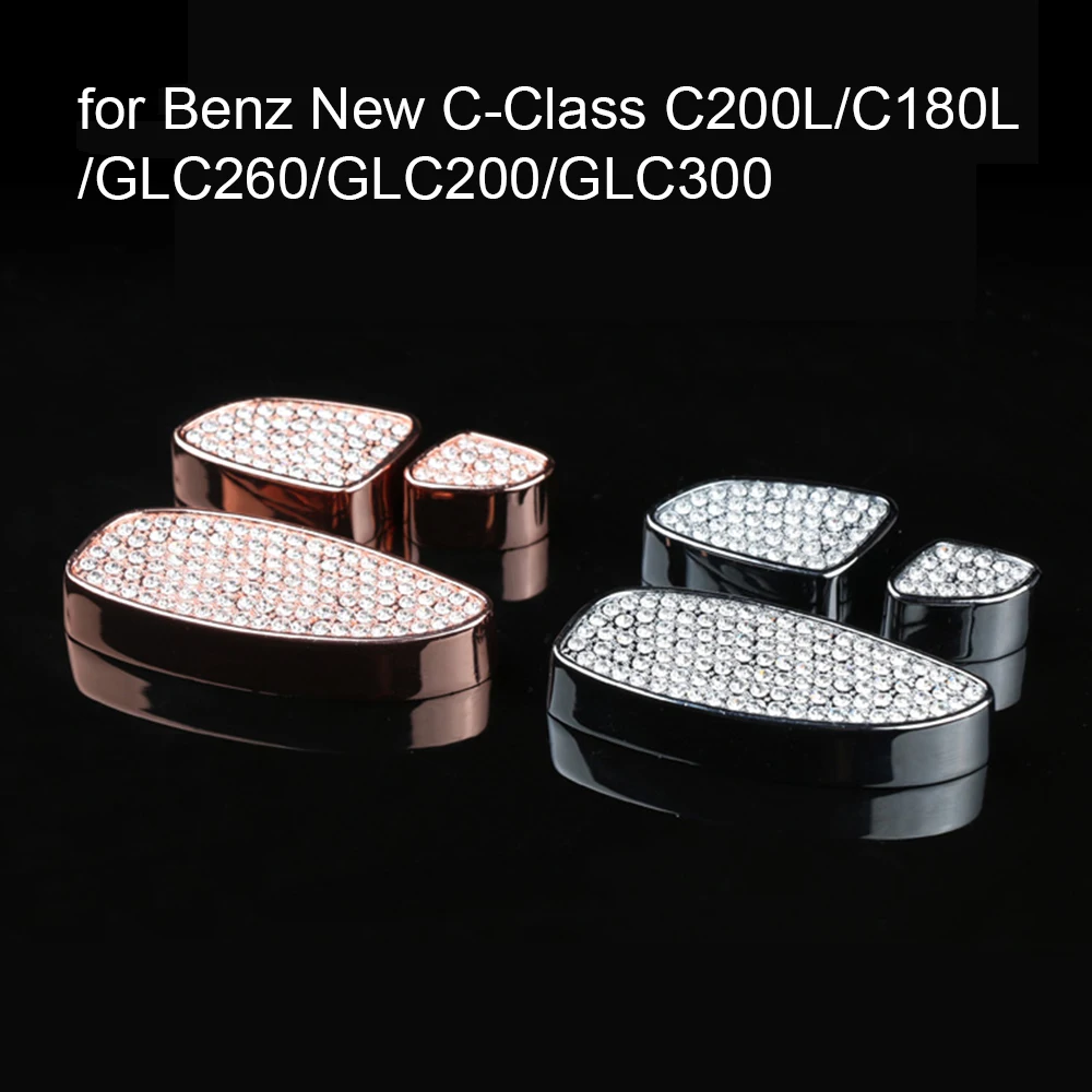 Автокресло Кнопка регулировки Алмазный Обложка украшения для Benz новый C Class c200l