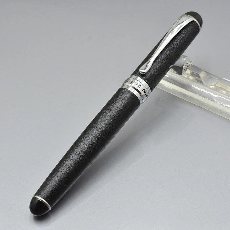 JINHAO X750 шероховатой поверхностью черного РОЛИК ручка школьные канцелярские принадлежности люксовый бренд свободно шариковая авторучка для письма студент подарок A9