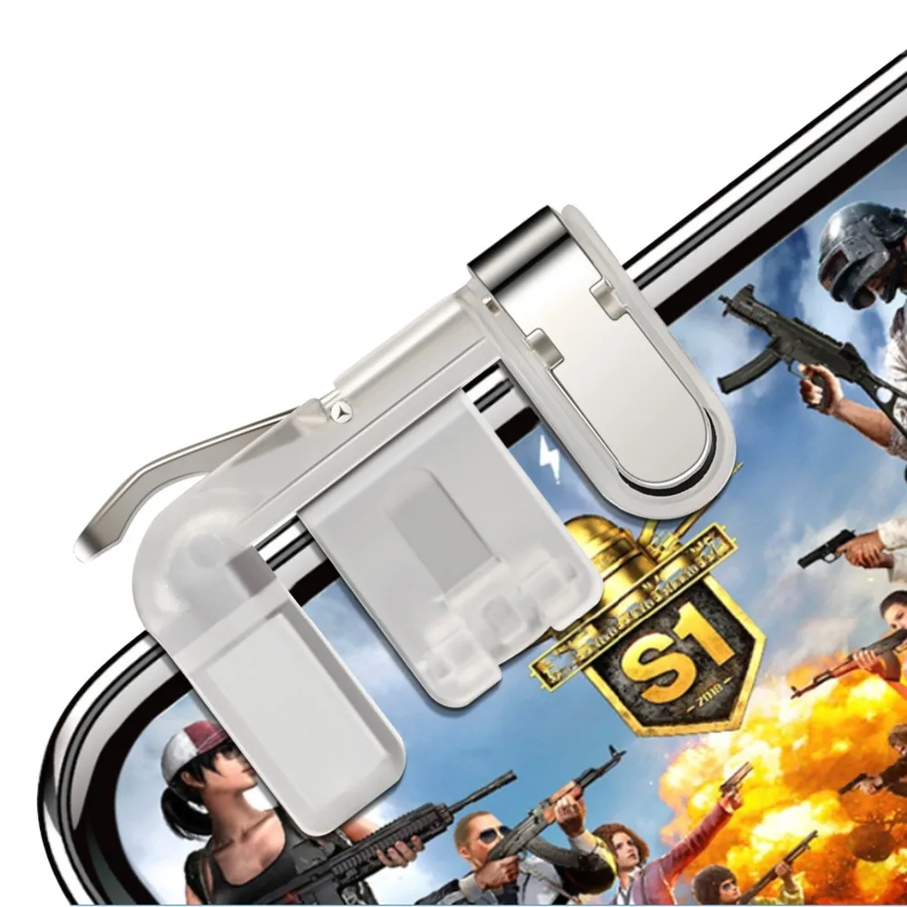 Джойстик Jeebel для мобильных игр триггер с металлическими кнопками L1 R1 Shooter Fire Aim