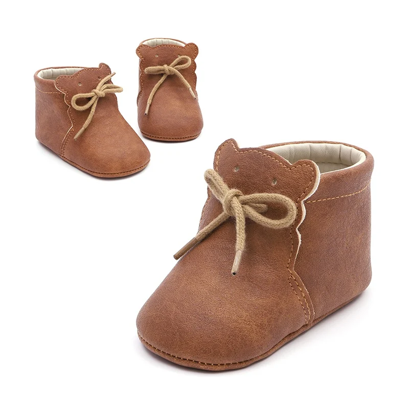 

2019 New Spring Summer Newborn Bear Shoes Baby Girl Shoes Fashion Children The First Walker