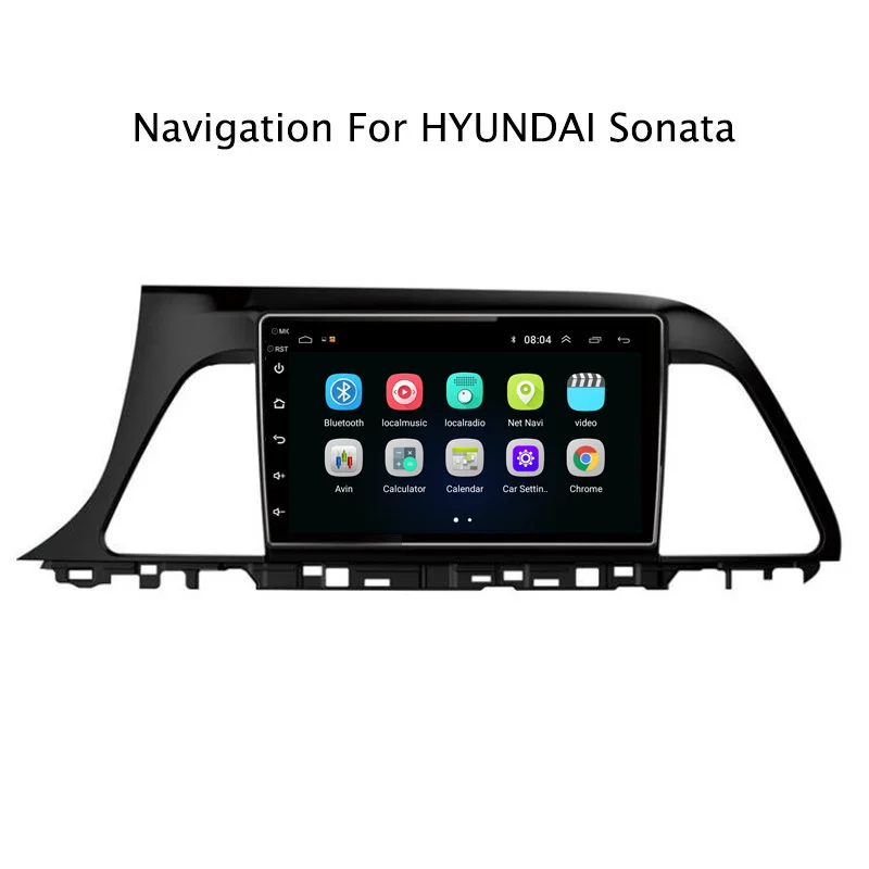 9 "2.5D IPS Android 8 1 автомобильный DVD GPS плеер для Hyundai Sonata 2016 2017 2018 Радио стерео