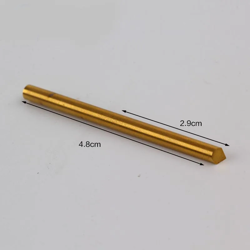 4.8X2.9CM 1 шт. титановый сплав гравировальный нож треугольная форма гравировальный ювелирные инструменты для гравировки - Цвет: 4.8X2.9CM