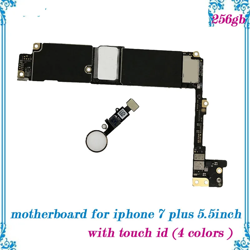 Полная функция 5 дюймов разблокирована для iphone 7 plus материнская плата с сенсорным