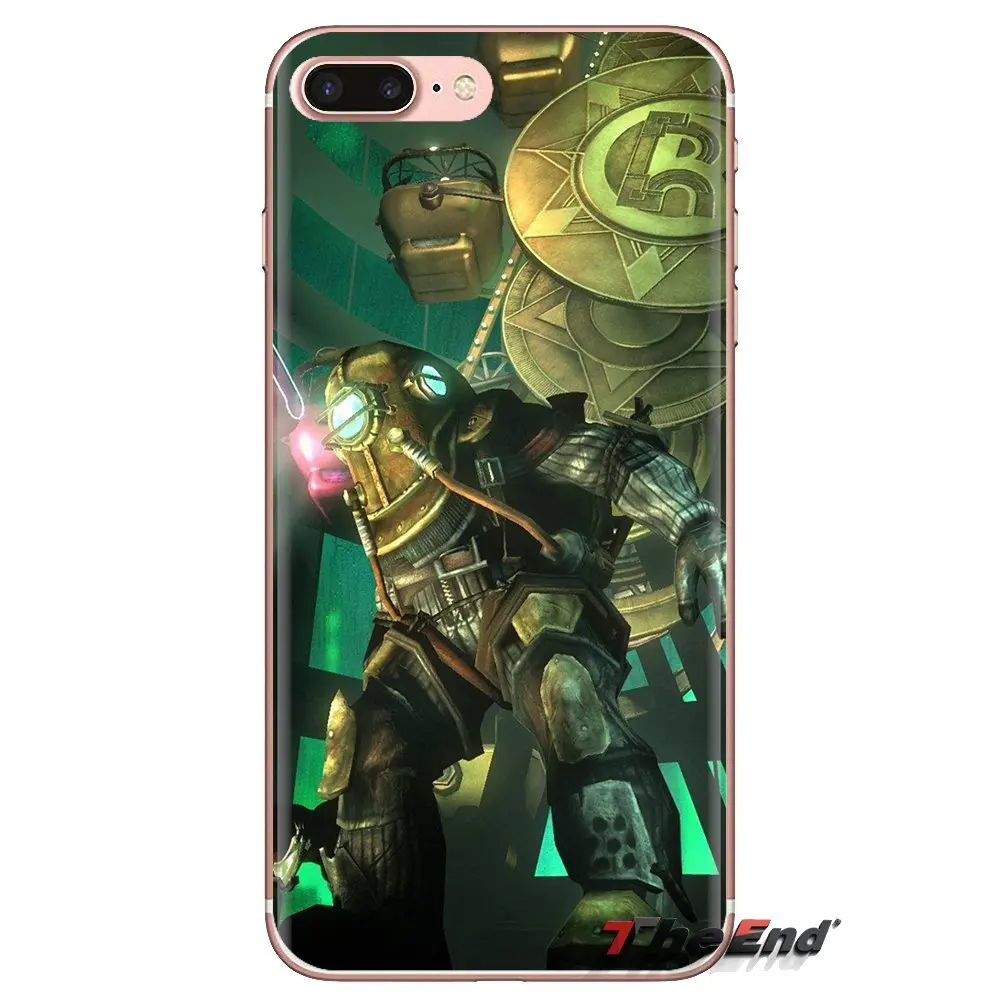 Bioshock Big Daddy Transparent Soft Shell Covers For Xiaomi Redmi 4A S2 Note 3 3S 4 4X 5 Plus 6 7 6A Pro Pocophone F1 |