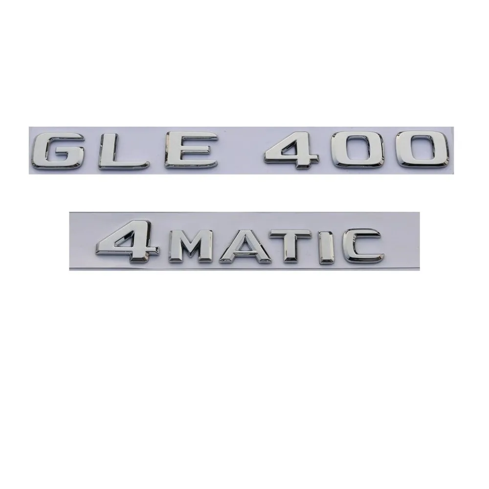 НОВЫЕ ХРОМИРОВАННЫЕ ABS значки для букв заднего багажника эмблемы наклейки Mercedes