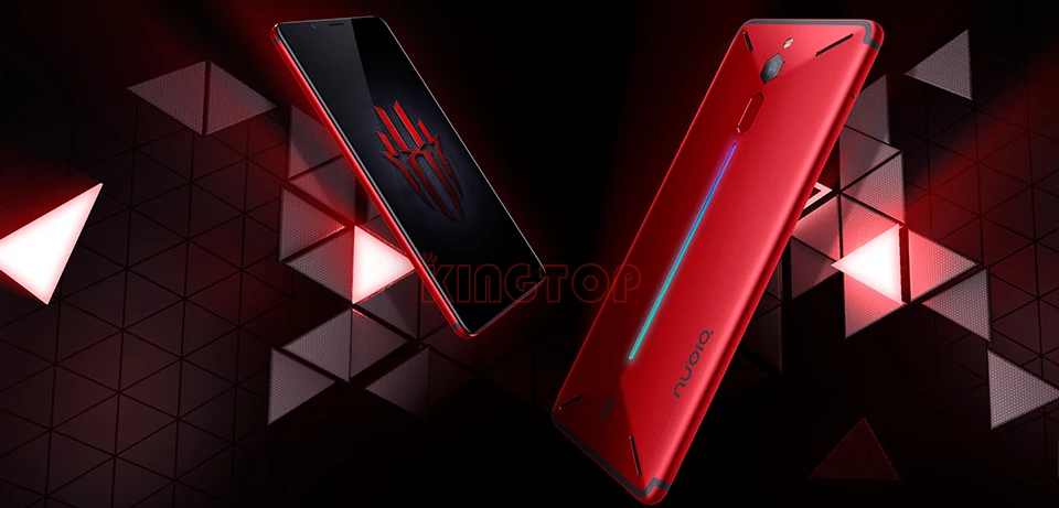 zte Nubia красный магический игровой мобильный телефон " Octa Core 6/8 GB/64 Гб 128 ГБ Полный Экран отпечатков пальцев Android 8,1 4G LTE смартфон