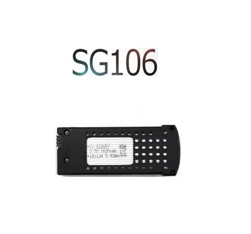 Зеленый 3,7 V 1600mAh литий-полимерный Батарея и(3 в 1) Зарядное устройство для SG106 р/у вертолет Квадрокоптер запасные Запчасти 3,7 в радиоуправляемый Дрон Батарея - Цвет: Зеленый