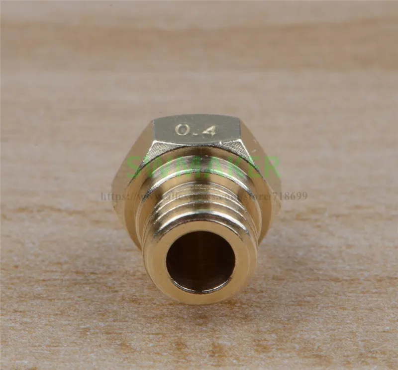 Латунное Сменное сопло MK10 резьба M7 для 3D-принтера Flashforge Creator pro Wanhao D4/I3 Dremel |