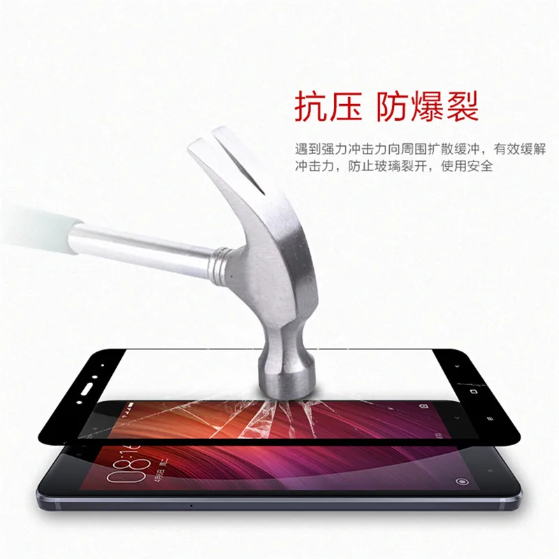5.5 дюймов для Xiaomi Redmi Note 4x закаленное Стекло Экран протектор Полный покрытие
