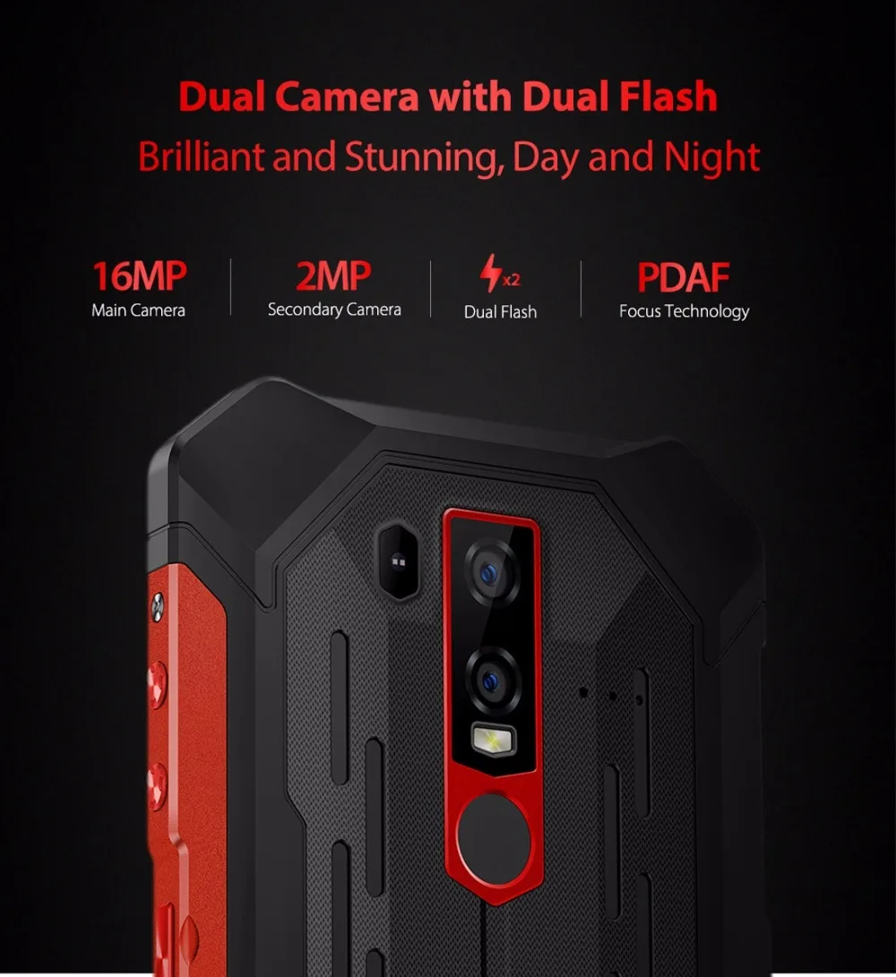 Ulefone Armor 6E мобильный телефон IP69K Водонепроницаемый Android 8,1 6," FHD+ Helio P7O Восьмиядерный 4 Гб+ 64 Гб беспроводной зарядки смартфон NFC