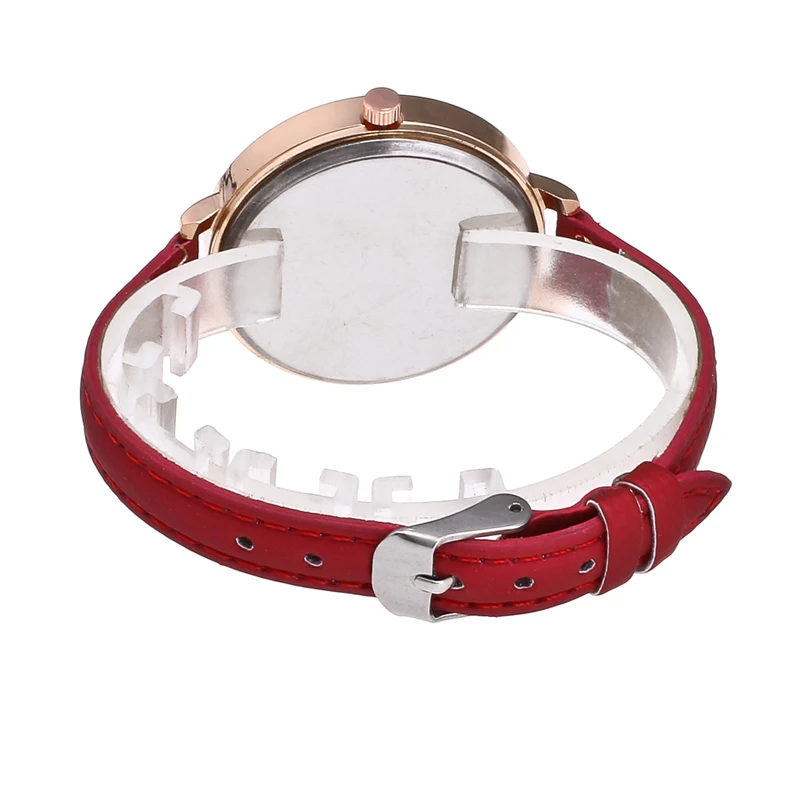 Relojes Mujer 2017 модный бренд сердце Кварцевые часы Женские Relogio Feminino женские кожаные