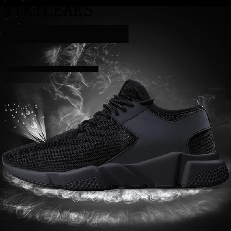 Breathable Shoes Fashion Sneakers Brand Men Mesh Summer Heren Comfort Unisex Casual Bona | Обувь