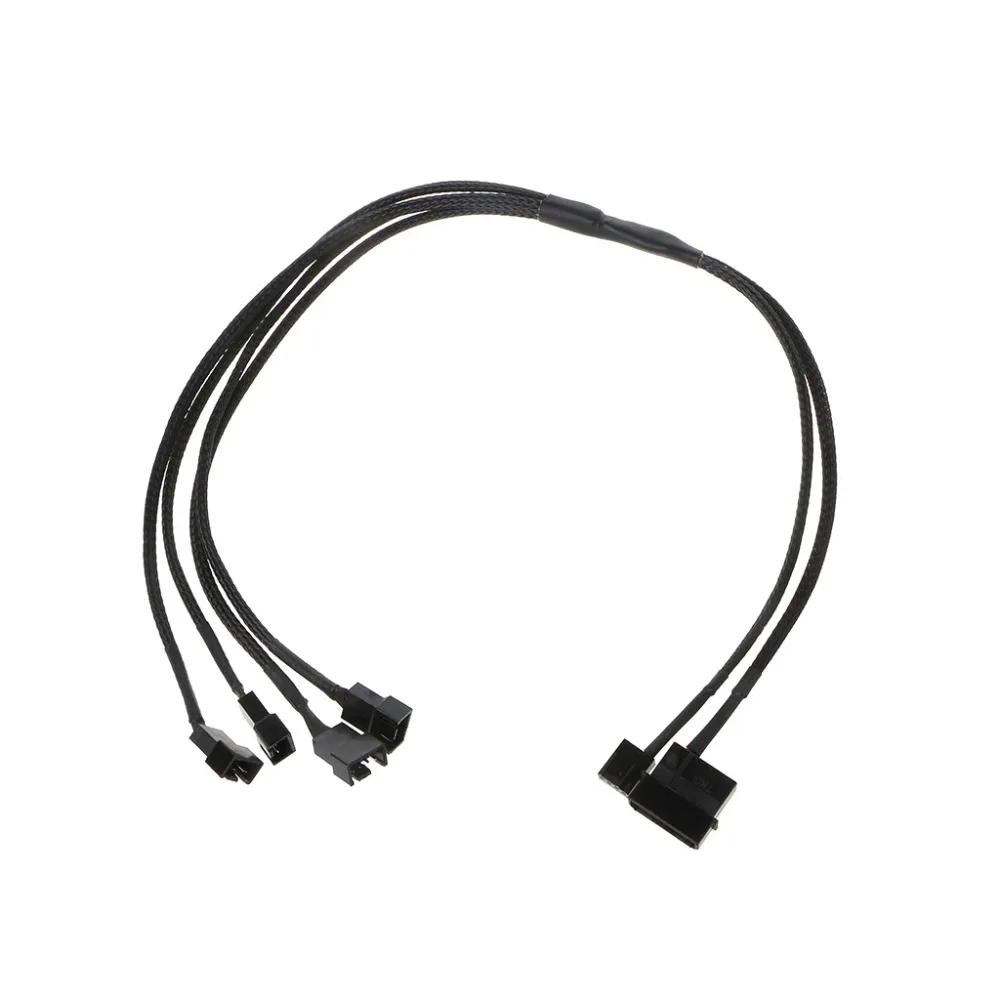 От 1 до 4 контактный Molex TX4 PWM CPU охлаждающий разветвитель вентилятора адаптер