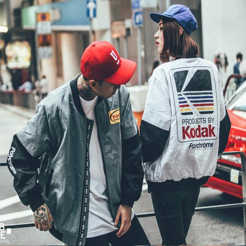 MA1 куртка бомбер Harajuku пилот уличная Печать Куртки мужские новые женские/мужские